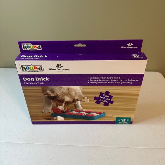 Dog Puzzle Interactive Treat Puzzle Dog Enrichment Dog Toy Outward Hound - Picture 2 of 16